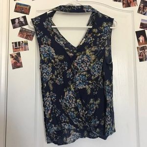 Floral tank top